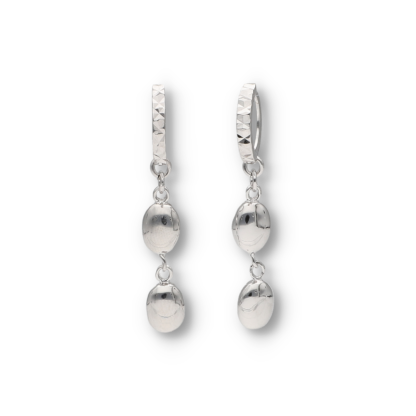 Ohrhänger mit hängenden Elementen aus 925er Silber