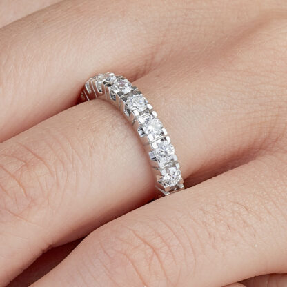 Memory Ring / Diamant Ring aus 585er Gold.