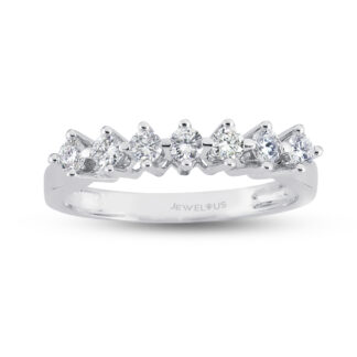 Memory Ring / Diamant Ring aus 585er Gold in einer Hochfassung.