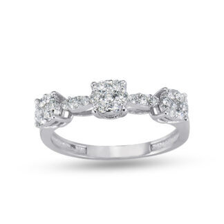 Diamantring aus 585er Gold