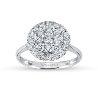 Diamantring aus 585er Gold mit Brillanten