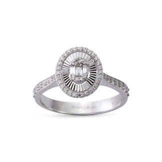 Ring aus 585er Gold mit runden Brillanten