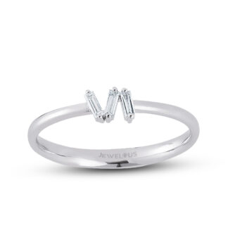 Diamantring aus 585er Gold mit drei schönen Brillanten