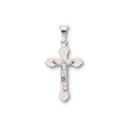 Ketten Kreuzanhänger aus Silber mit einer Jesus Figur