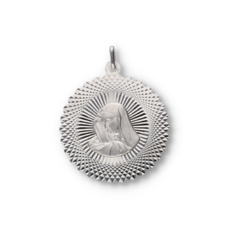 Kettenanhänger Mutter Maria aus Silber